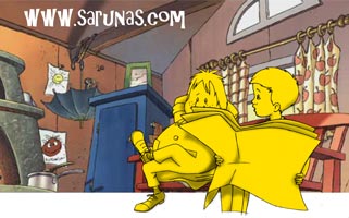 Karlsonas, animacinis filmas, 2D animacija, www.sarunas.com