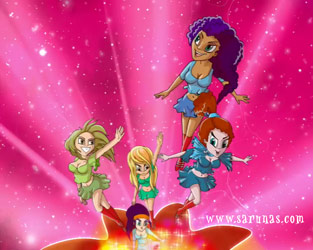 Teo supermergaitės, animacija, animacinė reklama, www.sarunas.com